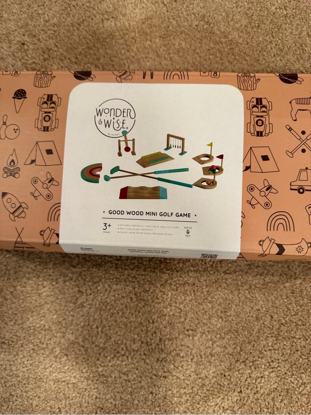 Good Wood Mini Golf Game
